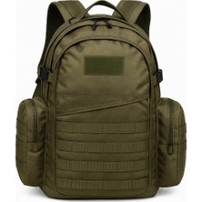 Hepta Collection 75 Lt Haki Outdoor Sırt Çantası,molle Sistemli, Suya Dayanıklı, Çok Gözlü, Outdoor, Kamp, Avcılık, G