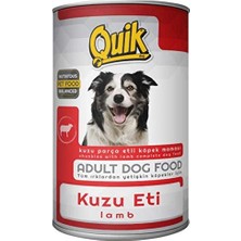 Quik Kuzu Etli Köpek Konservesi 415 gr