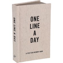 Hepta Collection Canvas One Line A Day: A Five-Year Memory Book