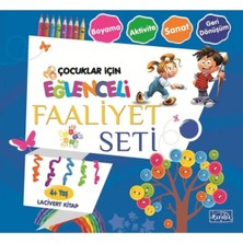 Hepta Collection Eğlenceli Faaliyet Seti Lacivert Kitap – 4 Yaş Üzeri