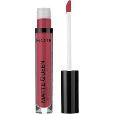 Note Cosmetics Matte Queen Lipstick 21 Pink Bliss Kalıcı Likit Ruj, Kırmızı