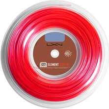 Hepta Collection Luxilon Tenis Teli Element Ir Soft, 200 M Rulo, Kırmızı, 1,27 Mm,
