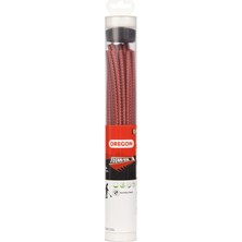 Oregon 525244 Dişli Techni- Biçme Ipliği, Kesim, Kırmızı, 7 Mm, 26 Cm, 155 Adet