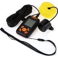 Hepta Collection Dijital Balık Bulucu Ultrasonik Sonar GPS100MT Siyah
