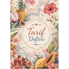 Liamir Studio Yemek Tarif Defteri 50 Yaprak, 100 Sayfa, Laminasyon Kapak / Tel Spiral / A5 Kağıt