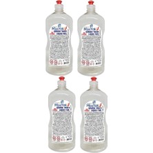 Hepta Collection Missyak Bioetanol Ocak Sıvı Yakıt 1 Litre x 4 Adet Kokusuz Dumansız Çevre Dostu Şömine Yakıtı