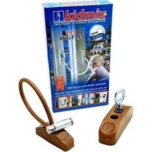 Hepta Collection Kidmix Pencere Güvenlik Kilidi Kahverengi