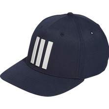 Hepta Collection Golf Standard Three Stripes Tour Hat, Collegiate Navy, Osfm