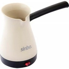 Sinbo SCM-2951 Türk Kahve Makine 700W 400ML 5 Fincan Elektrikli Cezve Pls Çelik Gizli Rezistans