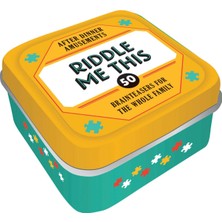 Chronicle Books After Dinner Amusements: Riddle Me This