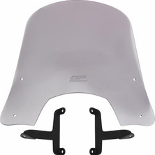 Hepta Collection Kompozit Evrensel Scooter Kısa Ön Cam Ön Cam Füme 42 cm