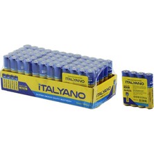 İtalyano Italyano Pil 60 Adet Ince