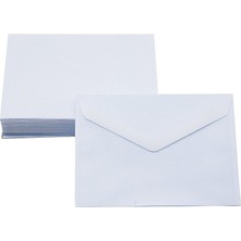 Asil Doğan Mektup Zarfı 70GR 114X162MM 500'LU Beyaz Tutkallı Klasik Kare