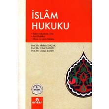 Ensar Neşriyat Islam Hukuku Islam Hukukuna Giriş Aile Hukuku Miras ve Ceza Hukuku