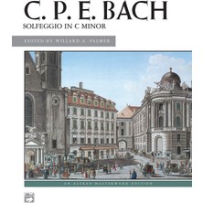 C.p.e. Bach: Solfeggio In C Minor (Alfred Masterwork Editions)