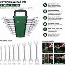 Bosch-1 600 A03 Hm8 Ağzı Açık Anahtar Seti 8 Adet 531