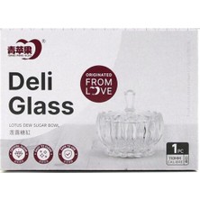 Deli Glassware Deli Glass TG-1080A Büyük Cam Şekerlik