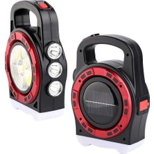Hurry.bolt HB-6678-C-L El Feneri ve Powerbank 20W 3ın1 Solar USB Şarjlı El Çantası Modeli