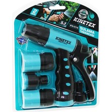 Kinetex KTX-3174 Sulama Tabancası Seti 5ın1 2 Mod 1 - Tabanca 4 - Bağlantı Aparatı