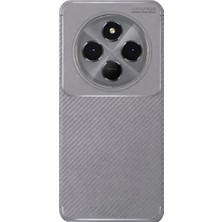 TeknoKapsül Xiaomi Redmi 14C Kılıf Auto Focus Karbon Kapak - Gri