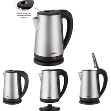 Sinbo SK-8026 Kettle Su Isıtıcısı 1.8lt 360° Dönebilme Çelik Otomatik Kapanma Kablosuz Kullanım