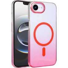 TeknoKapsül Newface Apple Iphone 16E Glossy Magsafe Kapak - Pembe