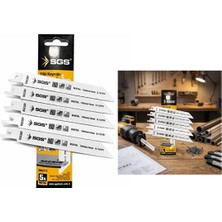 SGS Tools SGS-2712 Tilki Kuyruğu ve Testere Bıçağı Metal 150MM/1.4MM 5 Adet