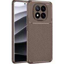 TeknoKapsül Xiaomi Redmi Note 14 Pro 4g Kılıf Auto Focus Karbon Kapak - Gri