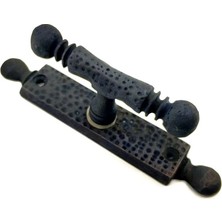 Cntma Antika Tarz Dekoratif Pirinç Misket Pencere Kolu - 165X32 Mm, Oksit