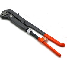 Knitex Kinetex KTX-022 Maşalı Çelik Boru Anahtarı 1" Parmak Kaymaz Kılıflı Sap