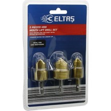 ELTAŞ-25034325-73380 LRD-64A Plastik Boru Açma Bits Uç 3 Adet 15-19-24-31-18-24