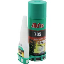 Akfix AKFİX-705 GA-060 Yapıştırıcı 200ML+50GR Brüt Hızlı