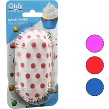 Qlux Ideas Qlux L-00167 Kek Kapsülü Elips Geniş Kağıt Kartela