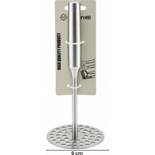 Barotti DMR-10199 Patates Ezici Çap : 8cm Metal Saplı 11.5cm Toplam Uzunluk : 26.5cm Yuvarlak