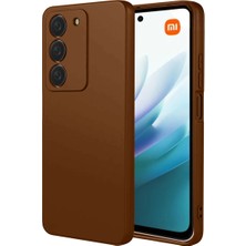 TeknoKapsül Xiaomi Redmi 15 4g First Silikon - Kahverengi