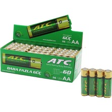 Atc R06 Kalem Pil 1.5V 60 Adet Aa