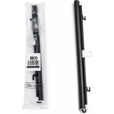 İbico Ibico İ13-144 Güneşlik 58X125CM Ofis Oto-Araç Pvc Perde Cam Paneli Vantuzlu Montaj Makaralı Aç-Kapa