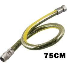 Turconn Flex Çelik Örgülü 75CM Doğalgaz Hortumu
