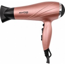 Awox Gleao Saç Kurutma ve Fön Makinesi 1700-2000W 2 Kademe Fan 3 Kademe Sıcaklık Rose-Gold