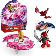 Zemira Ninjago Sora’nın Ejderha Spinjitzu Topacı 71824-6 Yaş Üzeri Çocuklar Için 2 Ninja Minifigür