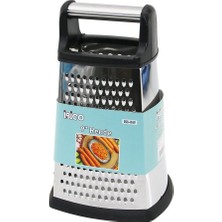 İbico Ibico İ22-049 Rende 4gen 9" Lüks Plastik Metal Saplı Çelik Metal Silikon Kaplama Taban