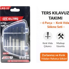 Eltaş Lrd-22 Ters Klavuz Uç 18-22MM 8-11 6 Adet 11-14 14-18 3-6 6-8 Sola Dönen