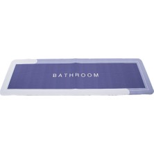 Barotti DMR-4735 Banyo Paspası 116X37.5CM Sihirli Elastik Su Emici Dikdörtgen Düz Renkli