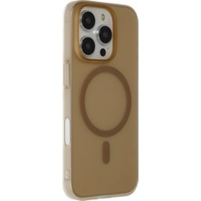 TeknoKapsül Joko  Iphone 16 Pro Max Tuna Pc Slim Magsafe Kapak - Çöl Titanyum