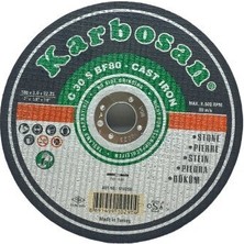Karbosan 910290 Sc Mermer Kesci Disk 180MMX3.0X22