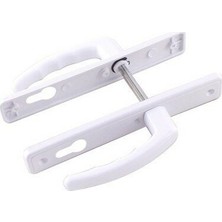 KRT Ibico Poşetli Pvc Kapı Kolu Yale Beyaz Balkon