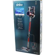 Sinbo SVC-8622 Kablosuz Elektrikli Süpürge 1lt Toz Hazne Dikey Ergomik Sap Xl Turbo Aparat