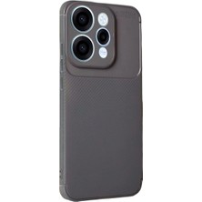 TeknoKapsül Oppo Reno 15 Auto Focus Karbon Kapak - Gri
