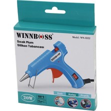 Winnboss WN-1022 Silikon Tabancası 20W Sıcak Ince Mum Anahtarlı