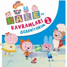 Erdem Yayınları Kare Ile Kavramları Öğreniyorum 2 Erdem